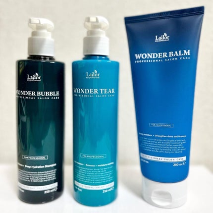 WONDER BALM/La'dor/洗い流すヘアトリートメントを使ったクチコミ(1枚目)