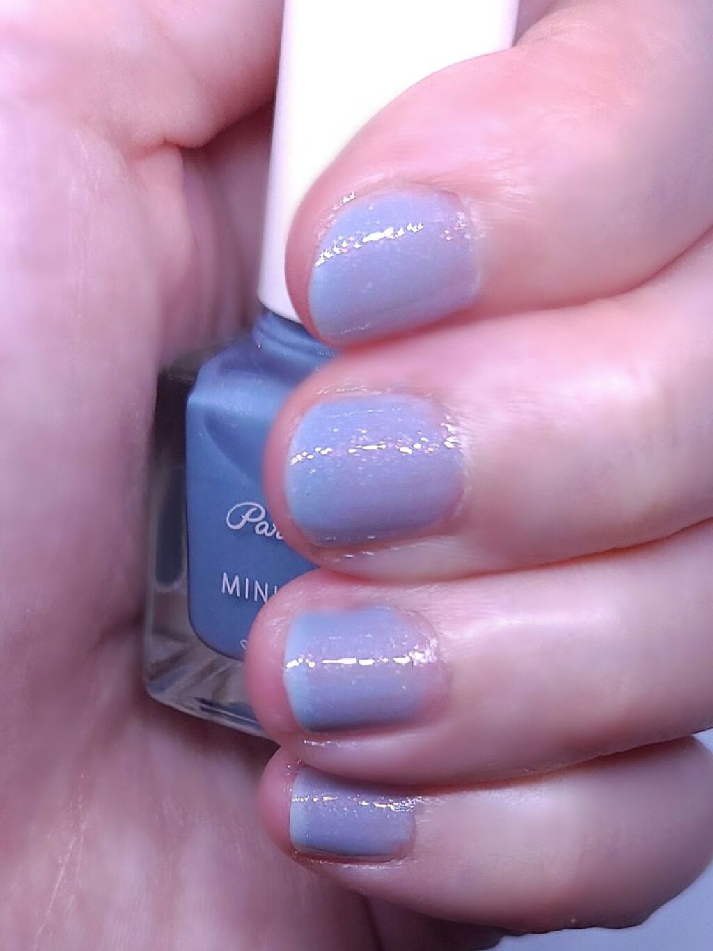 ミニネイル BL10 ブルーバイオレット/パラドゥ/マニキュアを使ったクチコミ（2枚目）