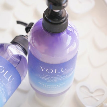 カームナイトリペアシャンプー/トリートメント/YOLU/市販シャンプーを使ったクチコミ(3枚目)