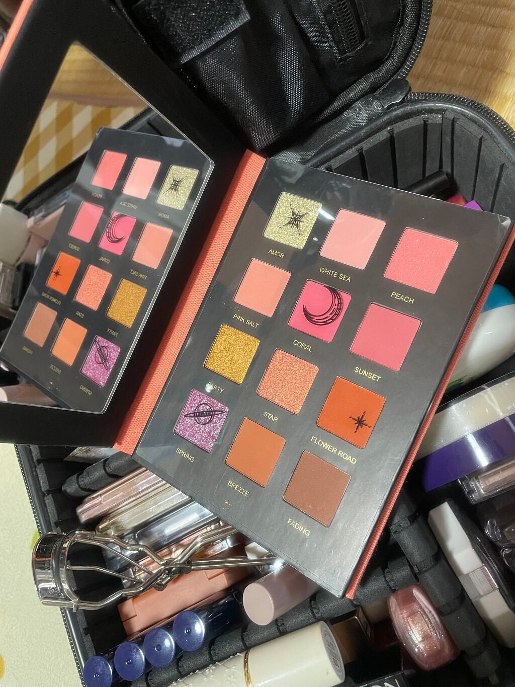 星空12色アイシャドウパレット/VCND/アイシャドウパレットを使ったクチコミ(2枚目)