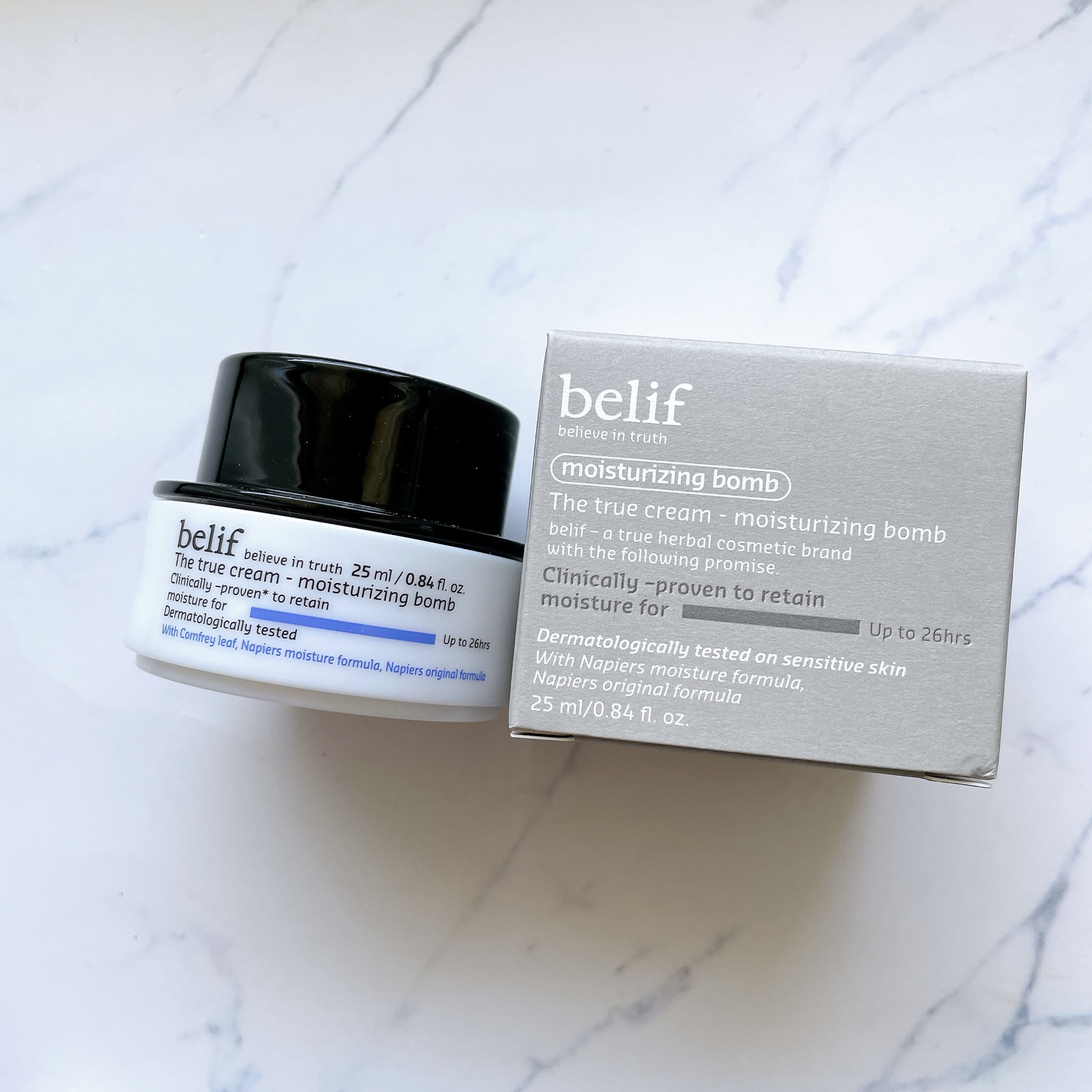 ザトゥルークリームモイスチャライジングバーム/belif/フェイスクリームを使ったクチコミ（2枚目）