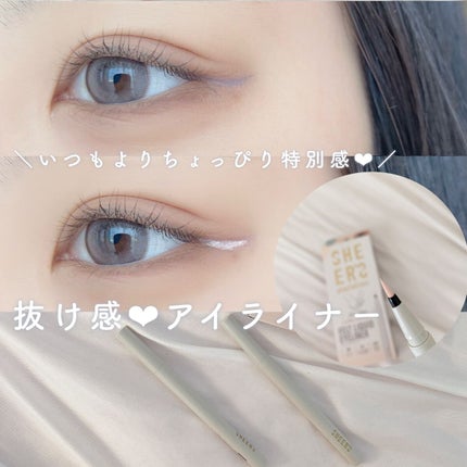 プレイフルライナー/シアーズ/リキッドアイライナーを使ったクチコミ(1枚目)