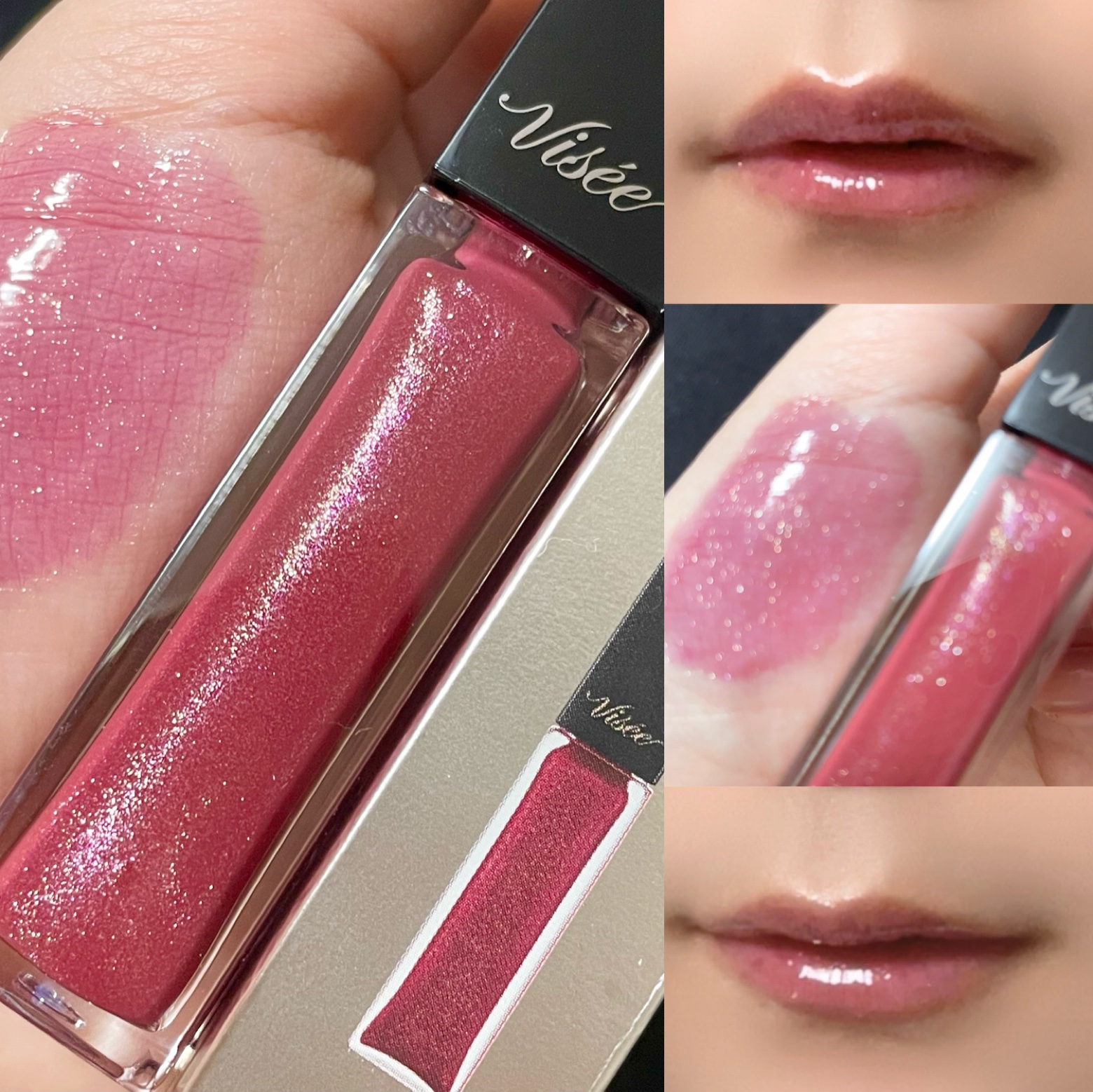 エッセンス リッププランパー PU100 クリスタルプラム(限定)/Visée/リッププランパーを使ったクチコミ（1枚目）