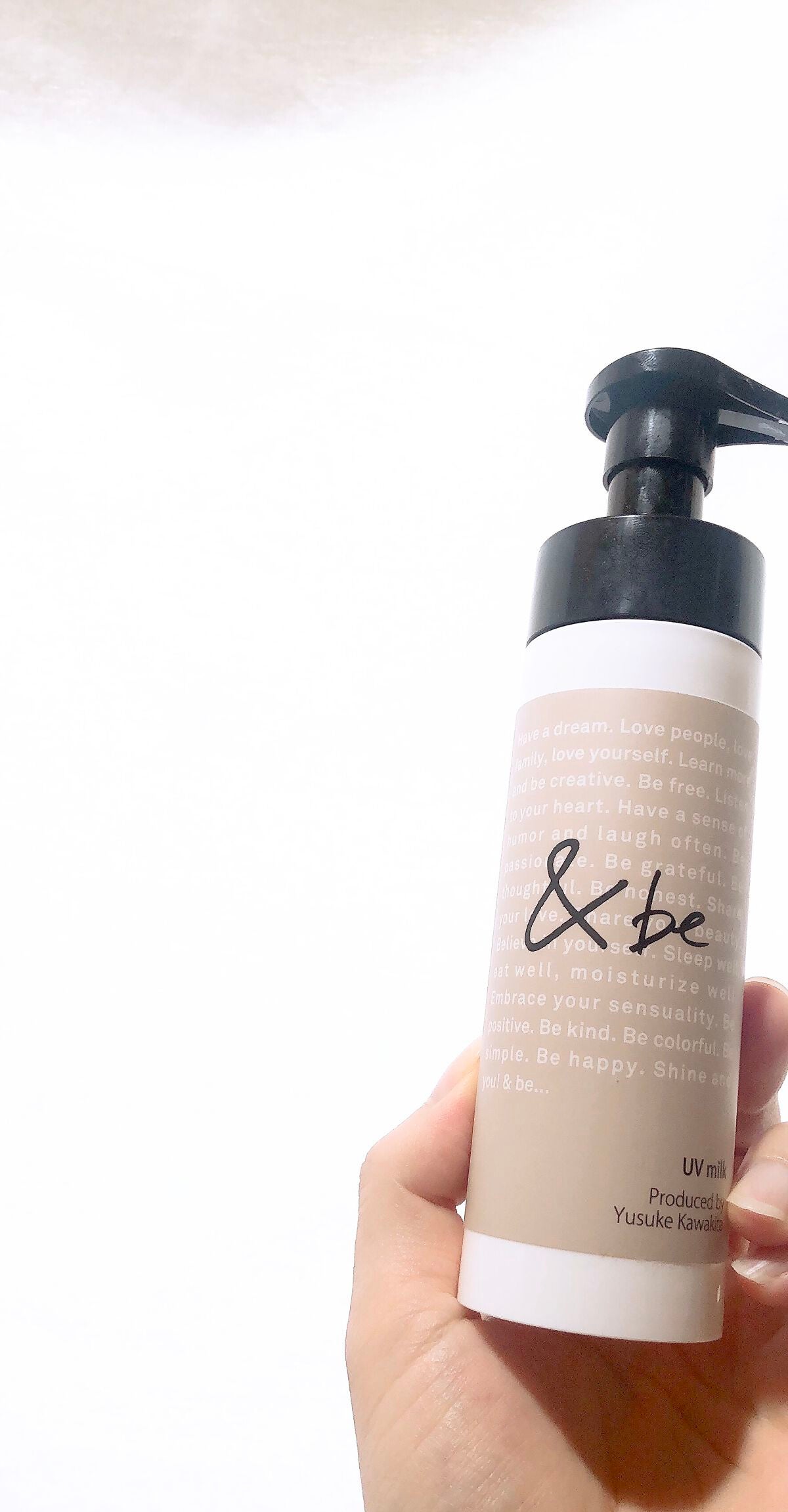 UVミルク/&be/日焼け止め・UVケアを使ったクチコミ(2枚目)