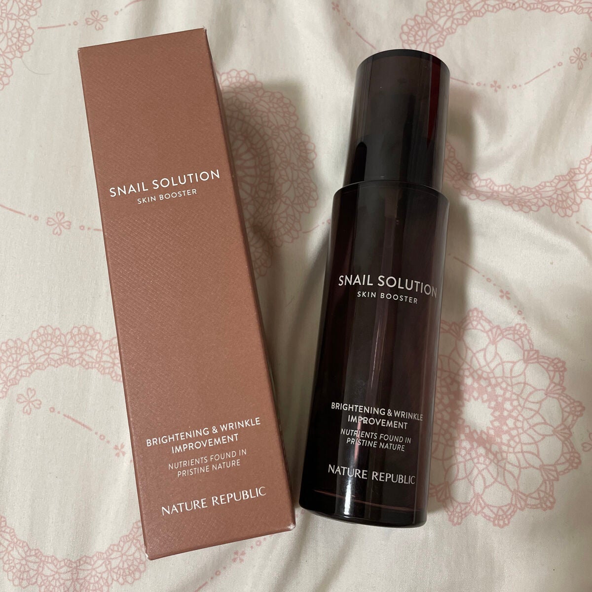 (旧)スネイルソリューションスキンブースター/ネイチャーリパブリック/ブースター・導入液を使ったクチコミ(1枚目)