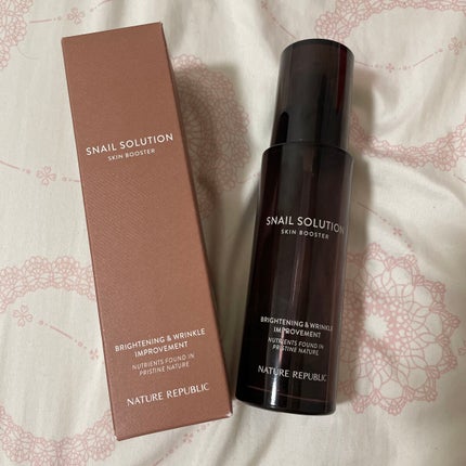 (旧)スネイルソリューションスキンブースター/ネイチャーリパブリック/ブースター・導入液を使ったクチコミ(1枚目)