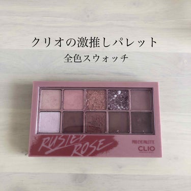 🔹CLIO
プロ アイ パレット
05 ラステッドローズ


クリオ大好きなわたしが特に愛用しているパレットを紹介します✨
スウォッチは動画がより実物に近いです。自然光で撮ってます。

✨良い点
・マッ