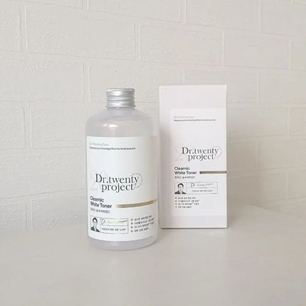 クリアニックホワイトトナー/Dr.Twenty Project/化粧水を使ったクチコミ(1枚目)