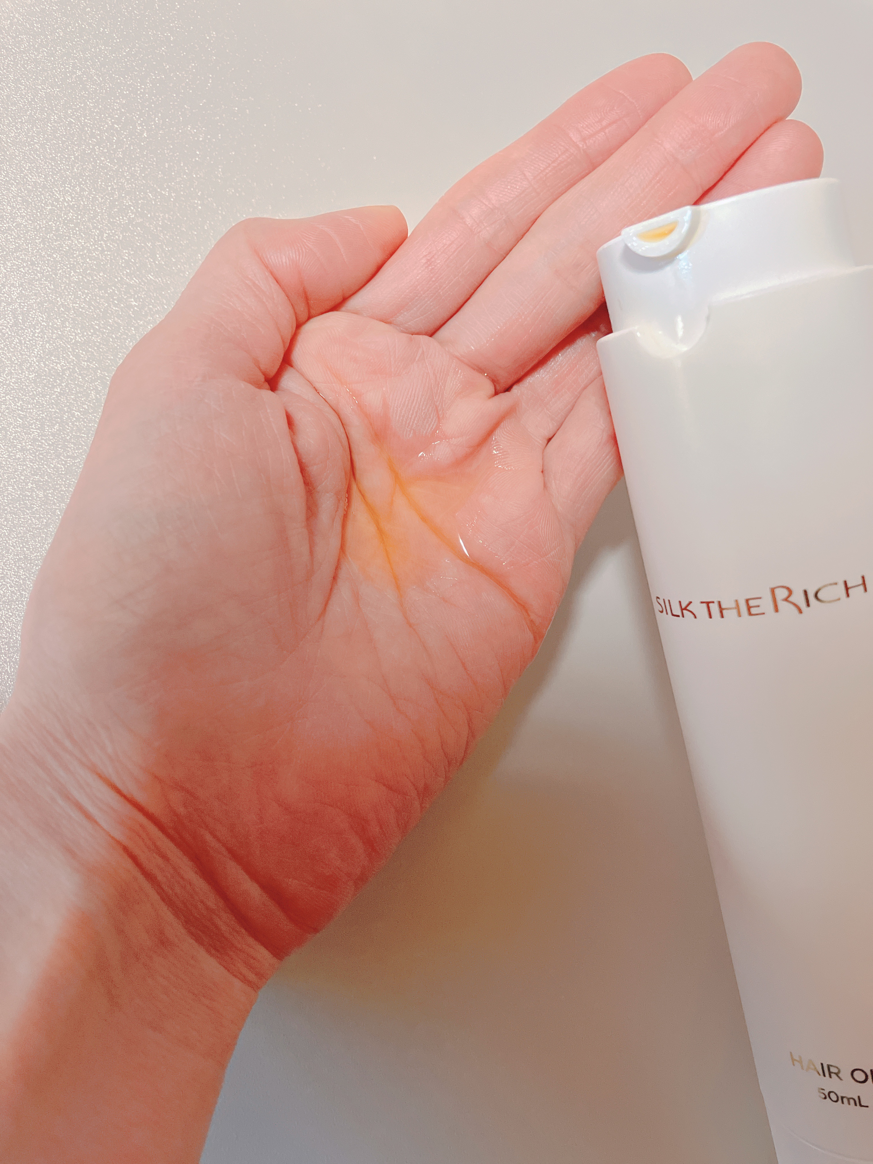ザ・リッチ ヘアオイルGPF/SILK THE RICH/ヘアオイルを使ったクチコミ（2枚目）