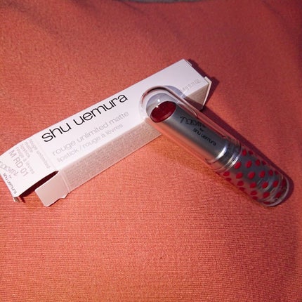 ルージュ アンリミテッド マット/shu uemura/口紅を使ったクチコミ(1枚目)