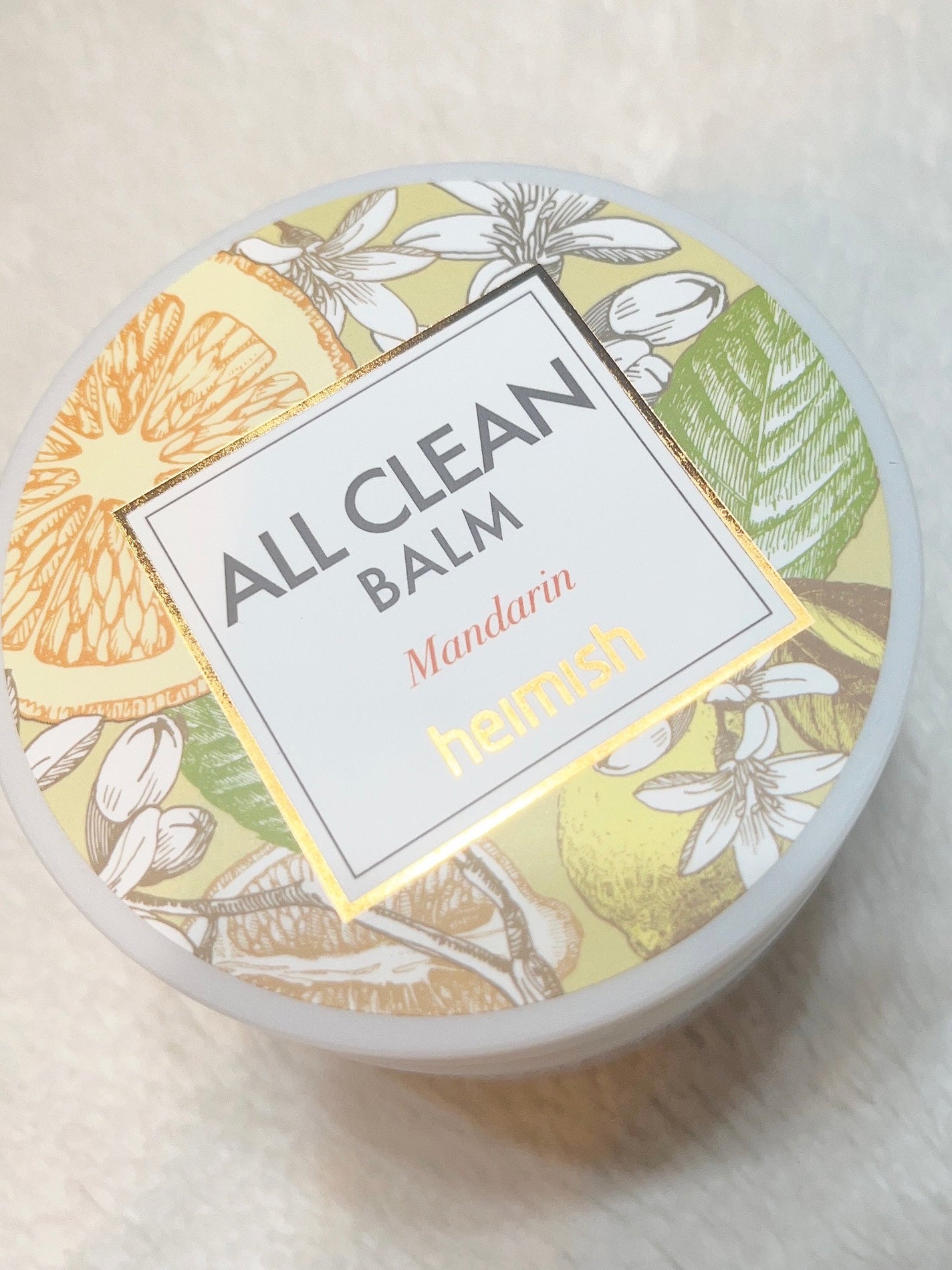 オールクリーンバーム マンダリン/heimish/クレンジングバームを使ったクチコミ(2枚目)