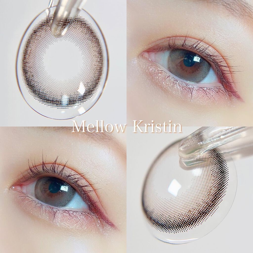 Mellow Kristin/Hapa kristin/カラーコンタクトレンズを使ったクチコミ（2枚目）