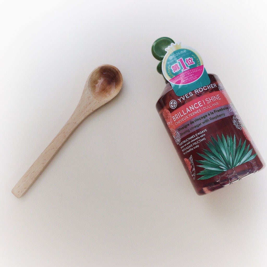 リンシングビネガー シルキーシャイン さらキララズベリー/イヴ・ロシェ/洗い流すヘアトリートメントを使ったクチコミ(2枚目)