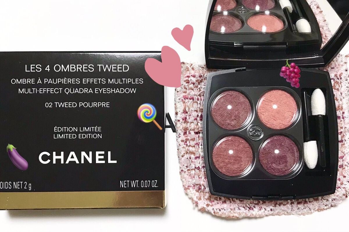 レ キャトル オンブル ツイード/CHANEL/アイシャドウパレットを使ったクチコミ(1枚目)