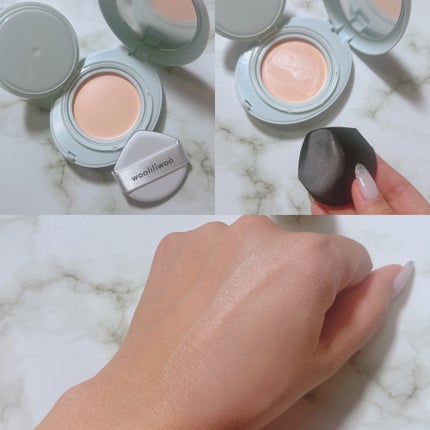 ベージュサンバーム/wooliliwoo/化粧下地を使ったクチコミ(4枚目)