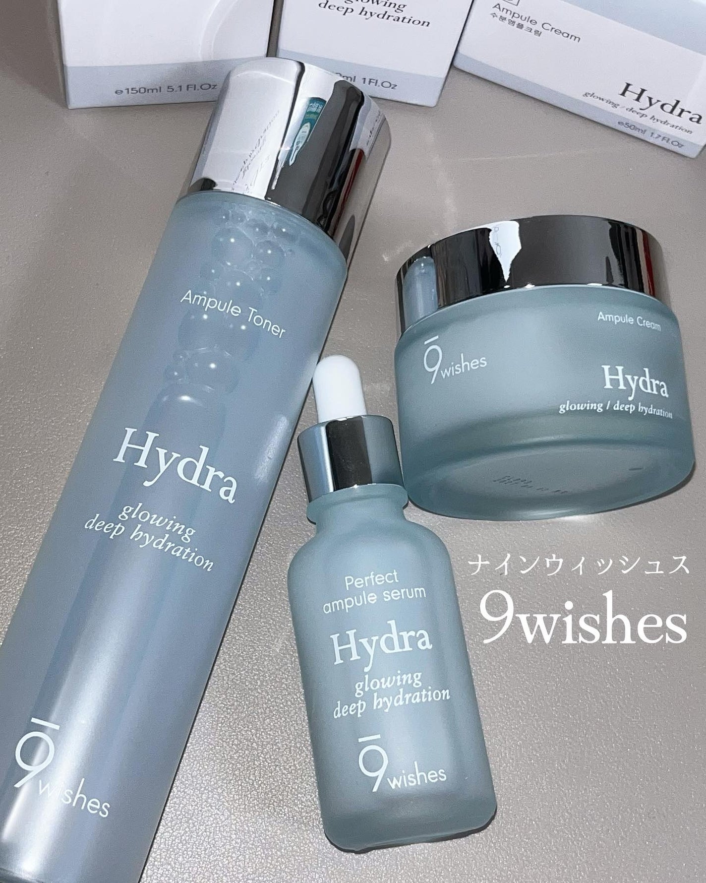 ハイドラアンプルトナー/9Wishes/化粧水を使ったクチコミ(1枚目)