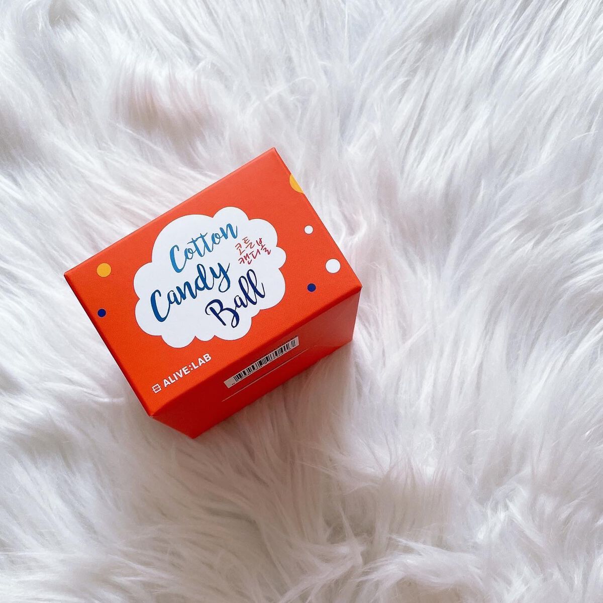 COTTON CANDY BALL/Alive:Lab/その他スキンケアを使ったクチコミ(6枚目)