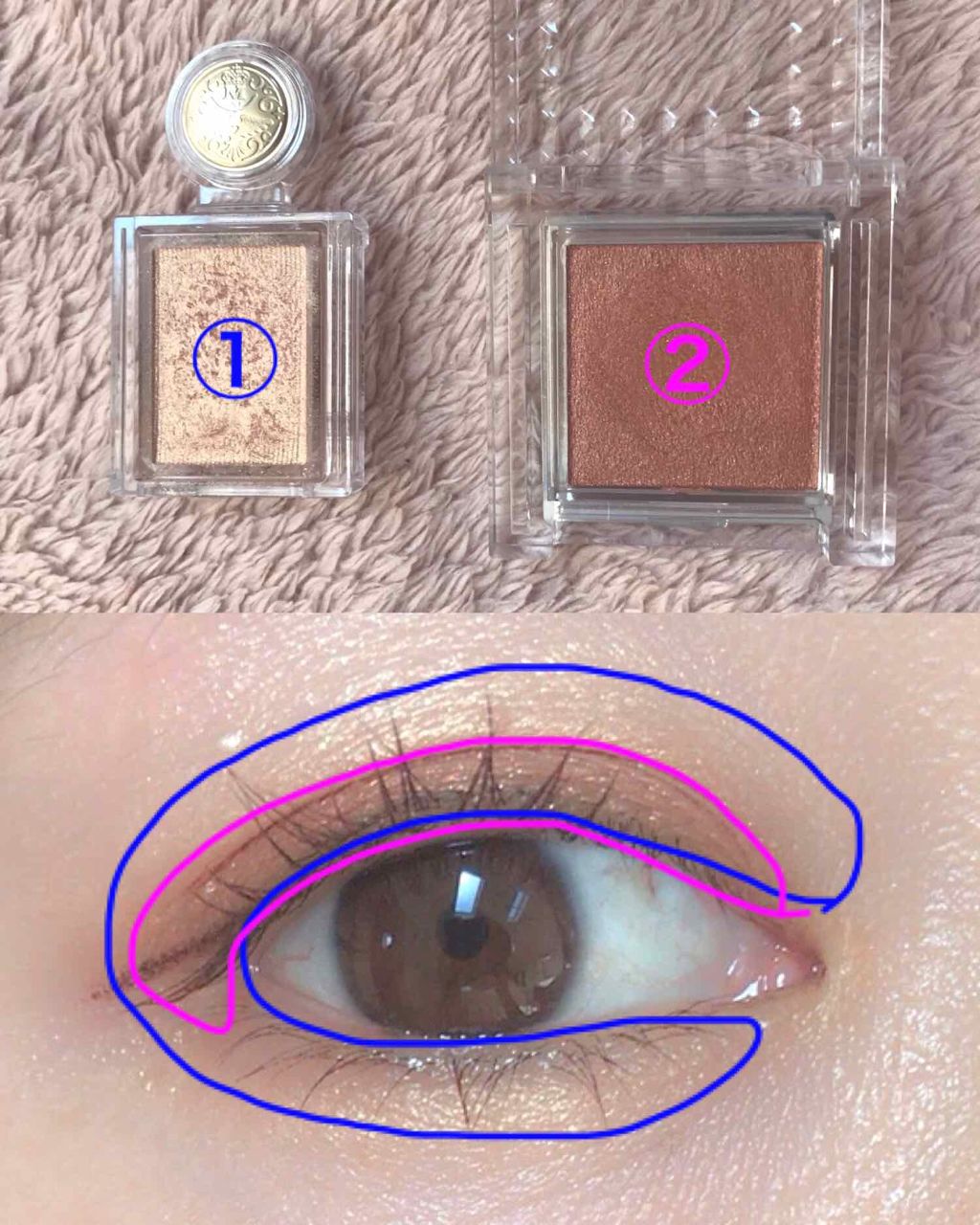 シャドーカスタマイズ/MAJOLICA MAJORCA/単色アイシャドウを使ったクチコミ(3枚目)