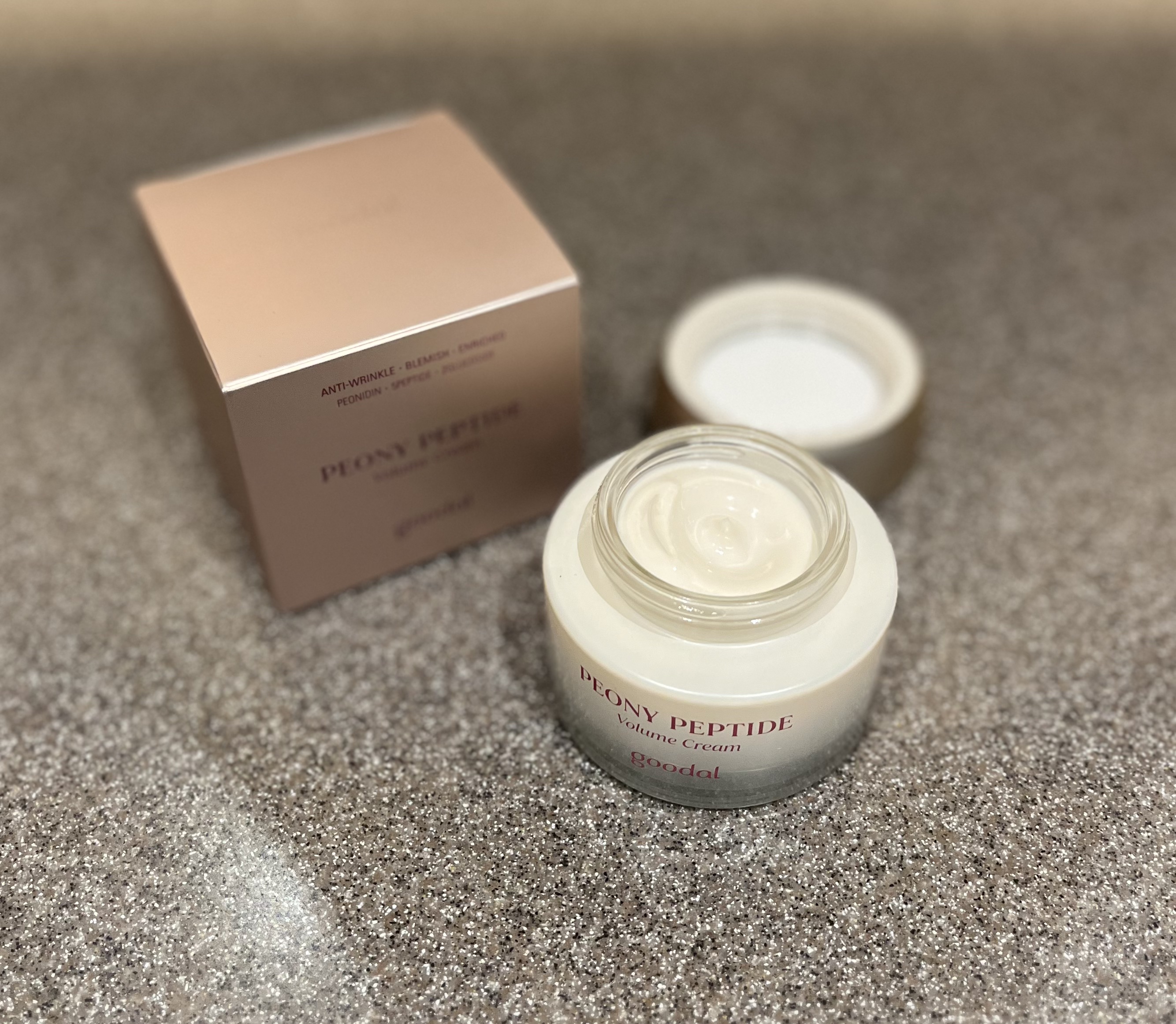 ピオニーペプチドクリーム/goodal/フェイスクリームを使ったクチコミ（2枚目）