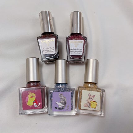 カラフルネイルズ/キャンメイク/マニキュアを使ったクチコミ(4枚目)