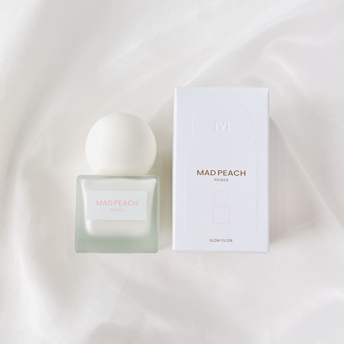 グローフィルタープライマー/MAD PEACH/化粧下地を使ったクチコミ（1枚目）