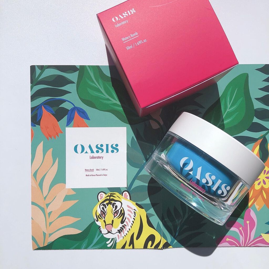 Watery Bomb/Oasis Laboratory/フェイスクリームを使ったクチコミ(8枚目)