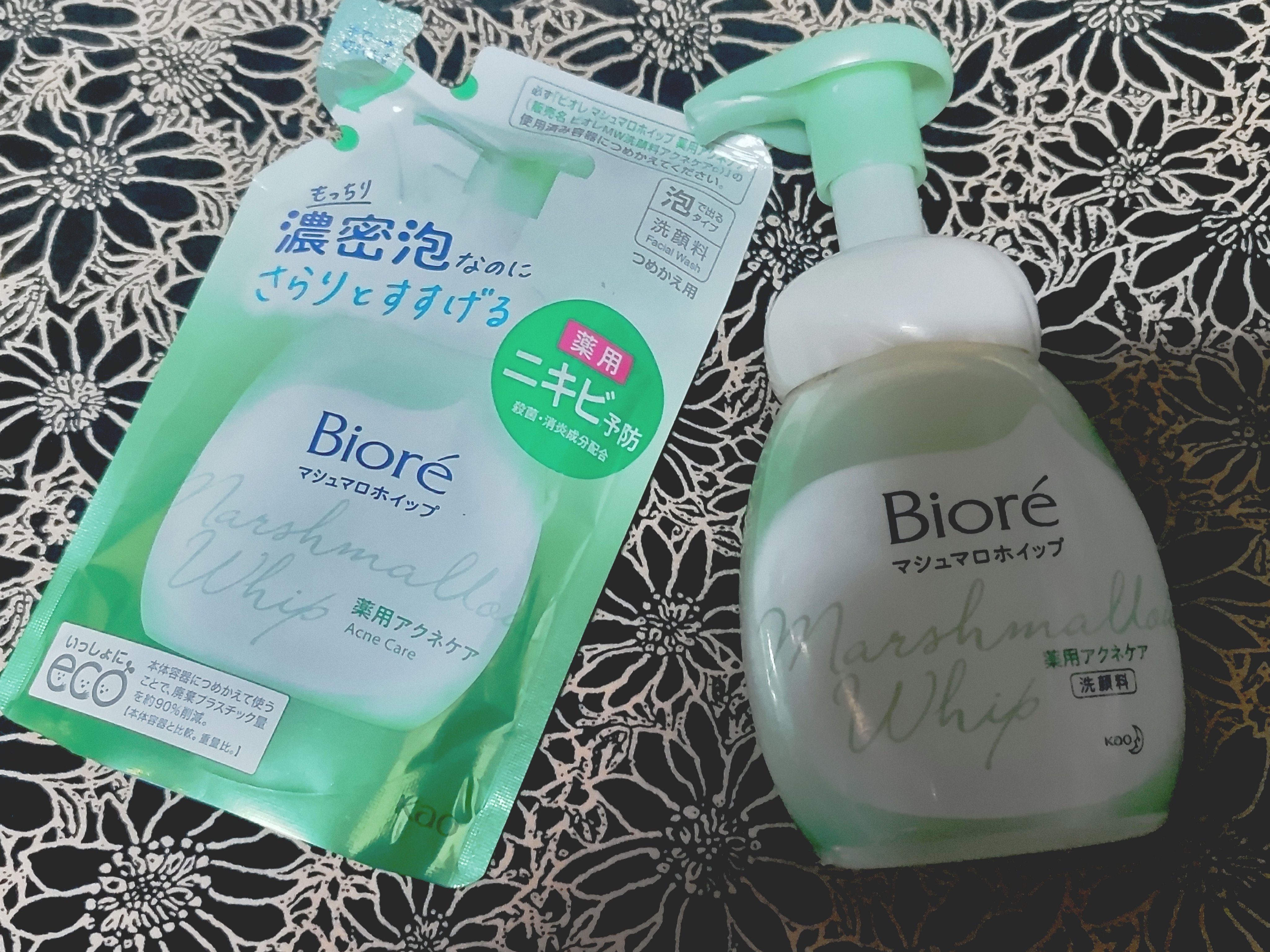 マシュマロホイップ 薬用アクネケア 詰め替え/ビオレ/泡洗顔を使ったクチコミ（1枚目）