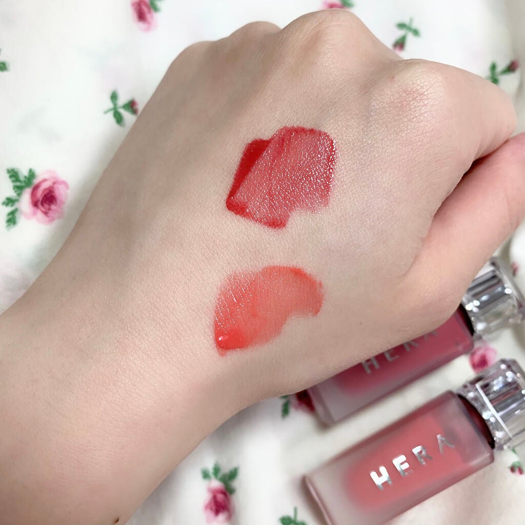 センシュアルフレッシュヌードティント/HERA/リップグロスを使ったクチコミ(2枚目)