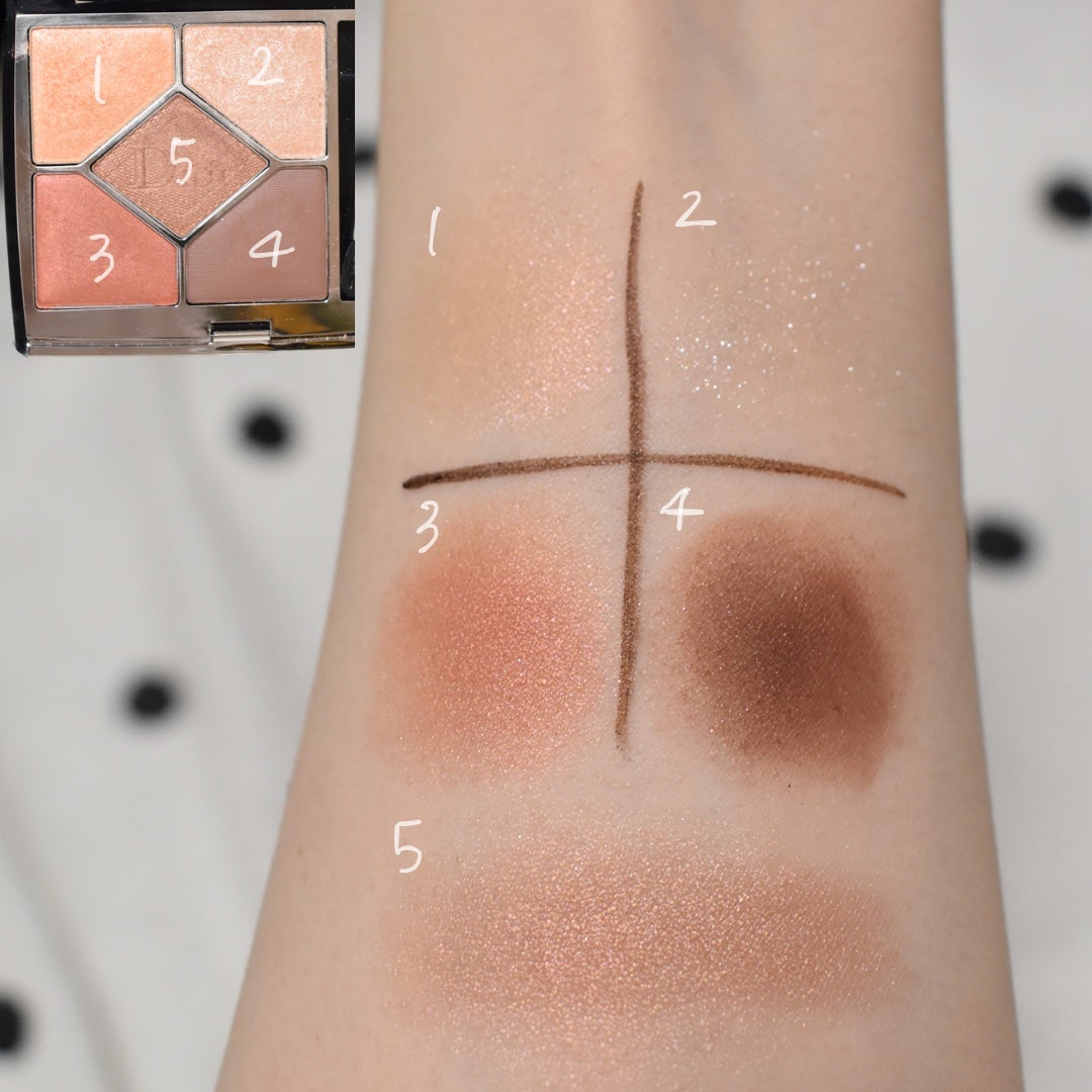 ディオールショウ サンク クルール/Dior/アイシャドウを使ったクチコミ(3枚目)