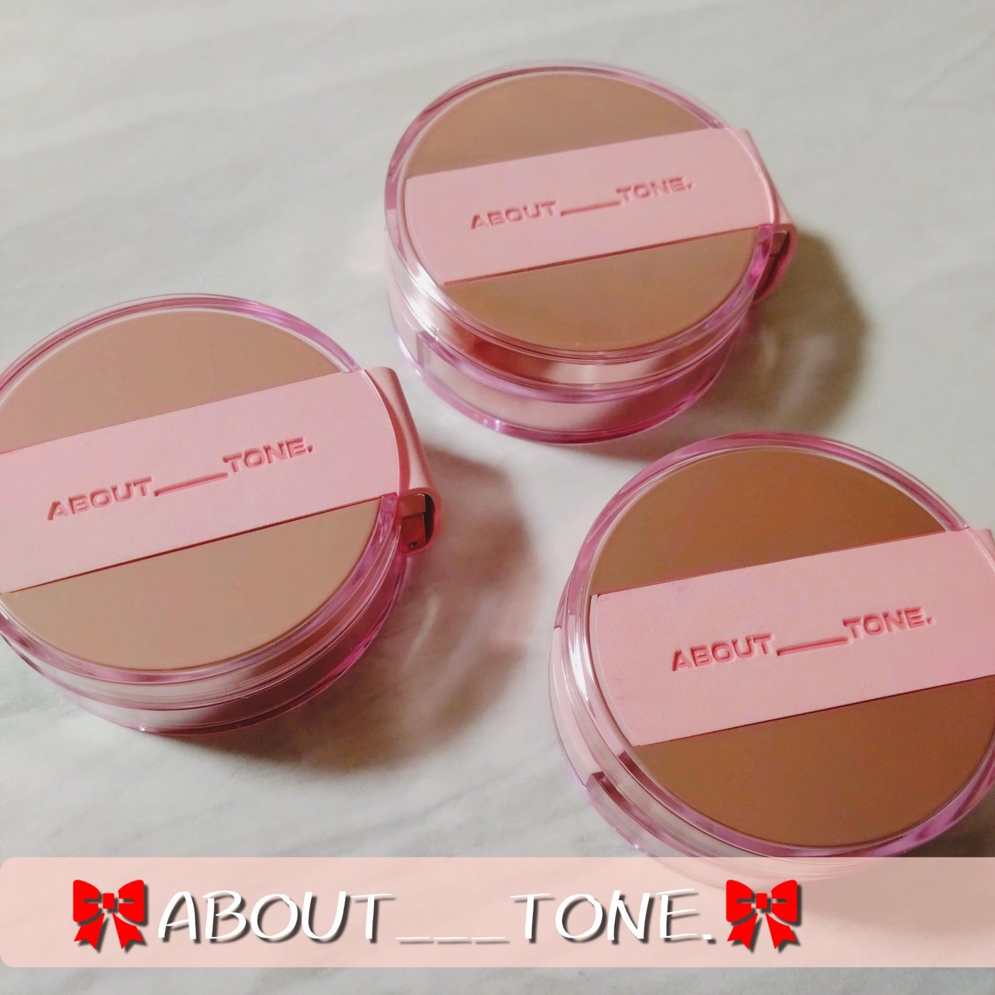 ザ・ブラーパウダーパクト/ABOUT TONE/プレストパウダーを使ったクチコミ(2枚目)