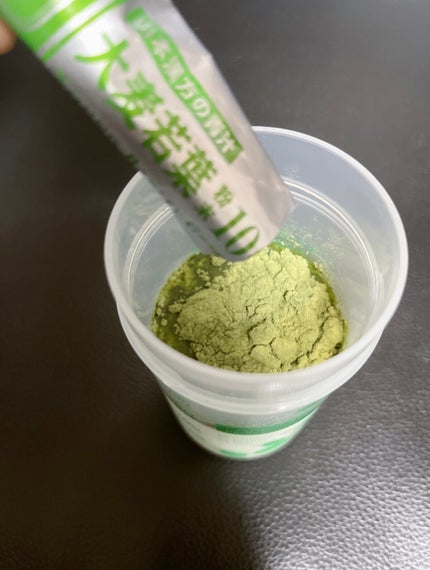 大麦若葉粉末100%/山本漢方製薬/青汁を使ったクチコミ(2枚目)