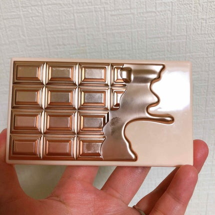 ミニチョコレートアイシャドウパレット/MAKEUP REVOLUTION/アイシャドウパレットを使ったクチコミ(1枚目)