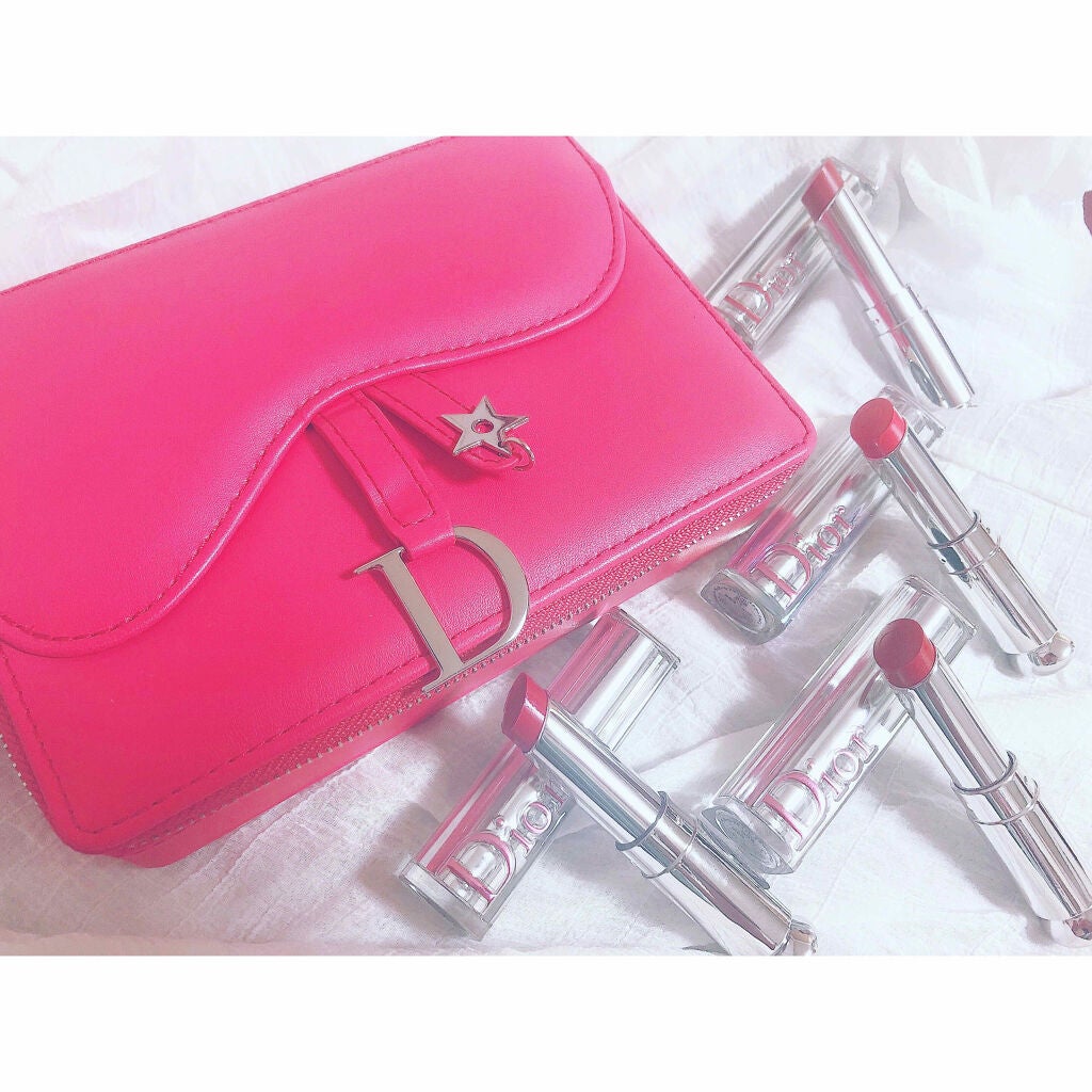 ディオール アディクト ピンク セット(限定品)/Dior/口紅を使ったクチコミ(1枚目)