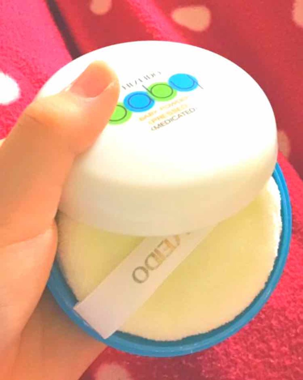 資生堂ベビーパウダー(プレスド)/ベビー/ボディパウダーを使ったクチコミ（1枚目）