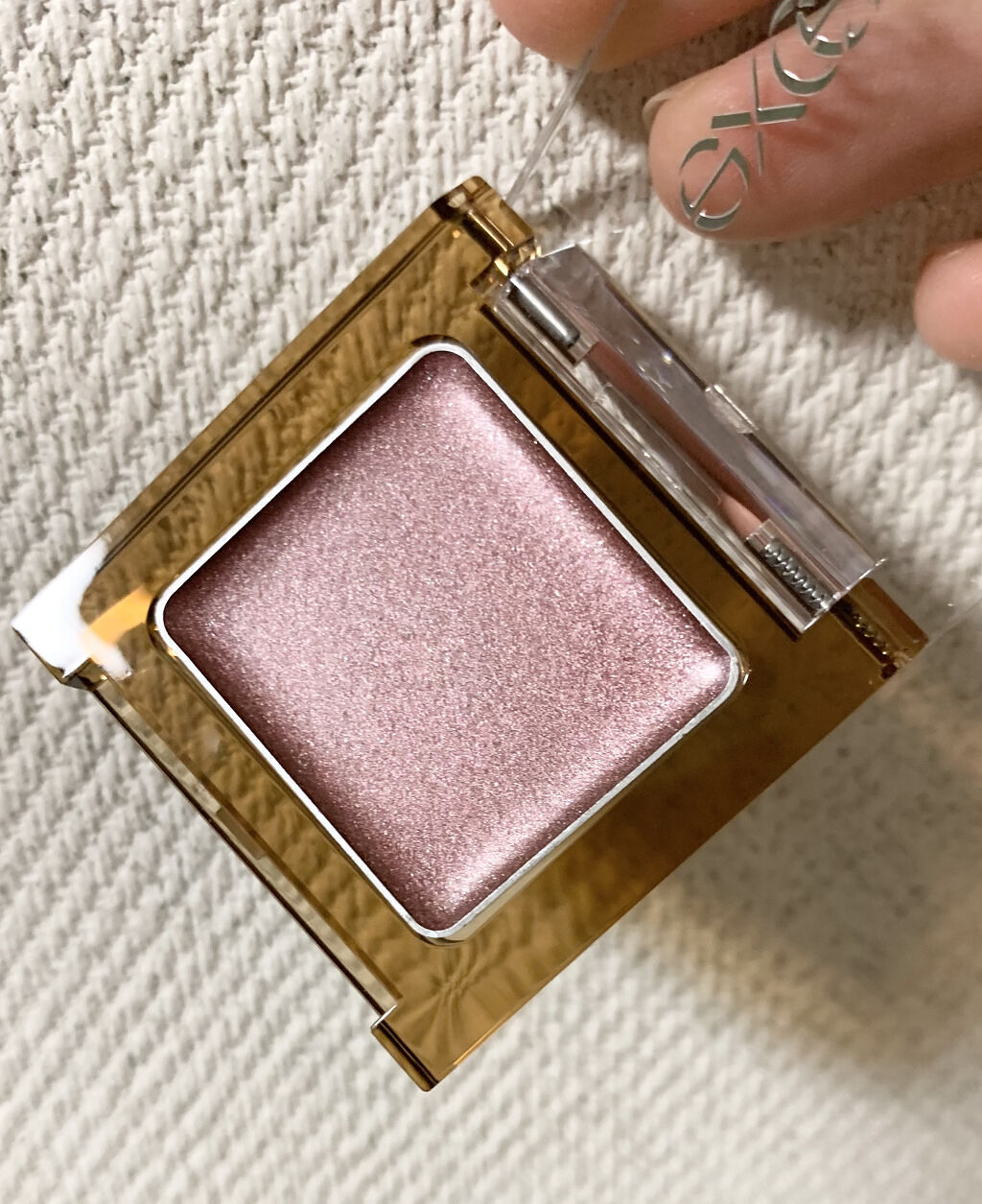 イルミクチュールシャドウ IC04 ラムレーズン/excel/ジェル・クリームアイシャドウを使ったクチコミ（2枚目）