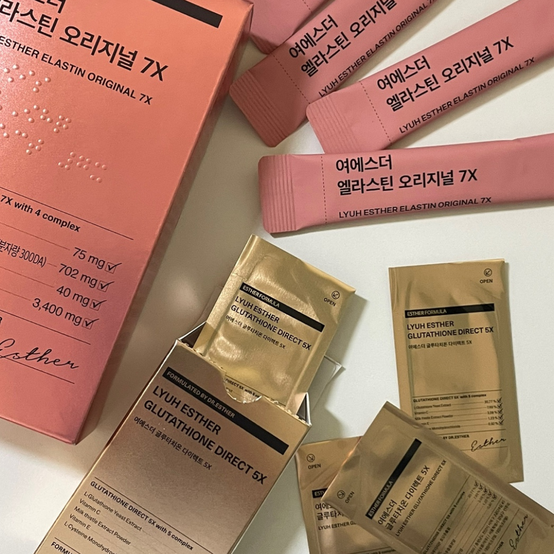 ヨエスターグルタチオンダイレクト５X/ESTHER FORMULA/美容サプリメントを使ったクチコミ（3枚目）