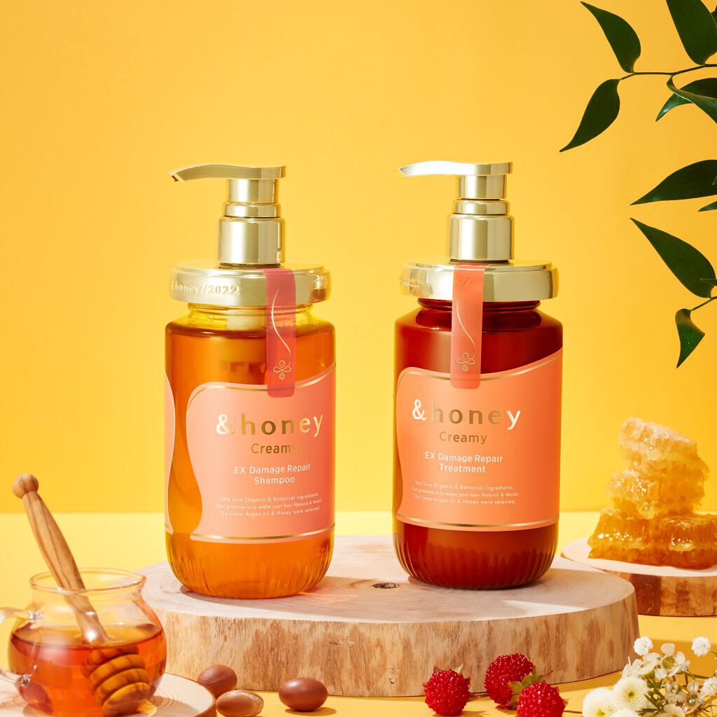 Creamy EXダメージリペアシャンプー1.0/ヘアトリートメント2.0/&honey/市販シャンプーを使ったクチコミ(1枚目)
