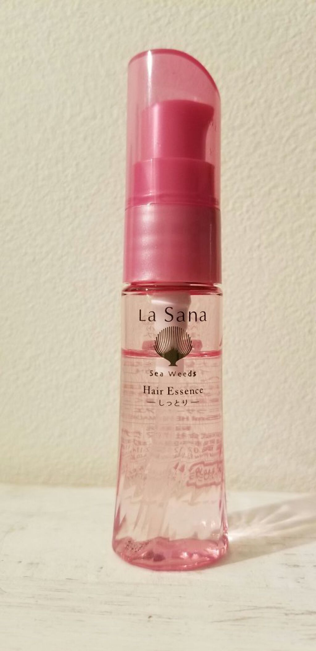 海藻 ヘア エッセンス しっとり/ラサーナ/ヘアオイルを使ったクチコミ（1枚目）