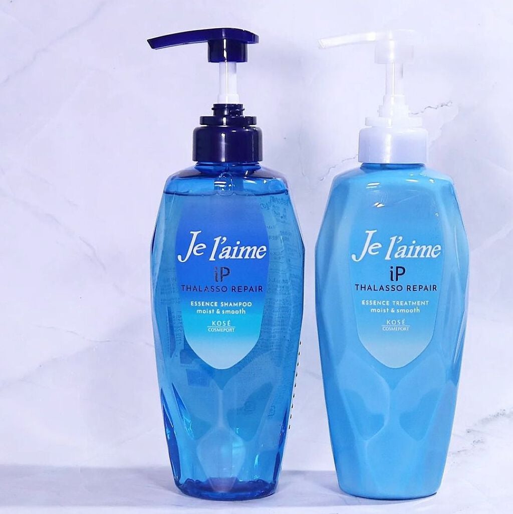 iP タラソリペア 補修美容液 シャンプー/トリートメント (モイスト&スムース)/Je l'aime/市販シャンプーを使ったクチコミ(1枚目)