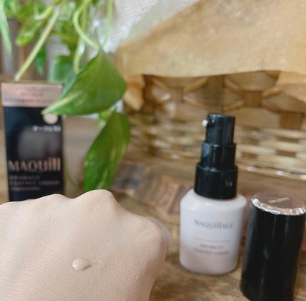 ドラマティックエッセンスリキッド/マキアージュ/リキッドファンデーションを使ったクチコミ(3枚目)