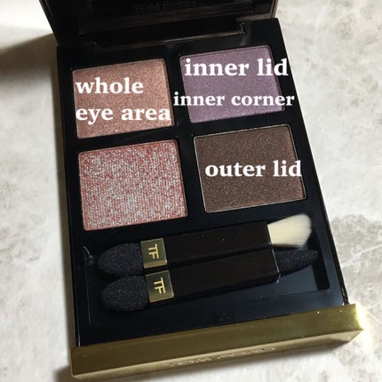 アイ カラー クォード/TOM FORD BEAUTY/アイシャドウパレットを使ったクチコミ(2枚目)