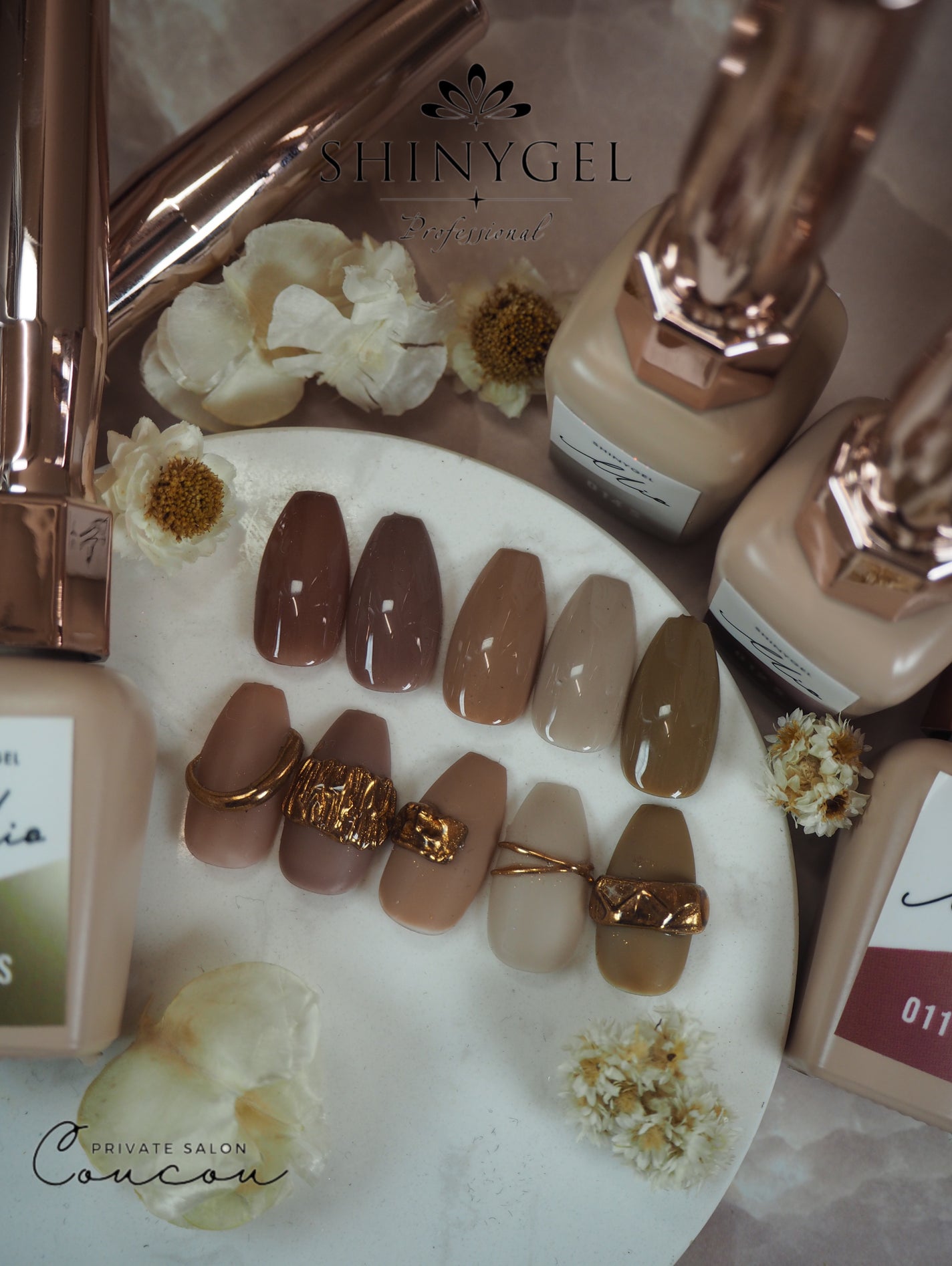 🐒ズボラママみっちゃんの高見えネイル💅 on LIPS 「←他にもたくさん投稿してます♪改めて@shinygel第3期B..」(1枚目)