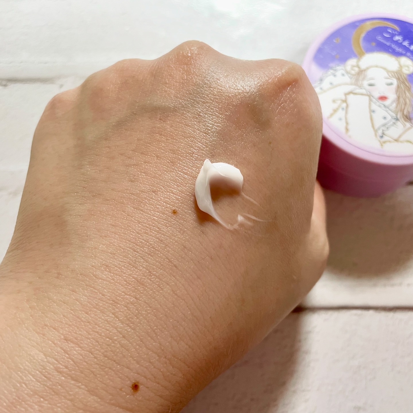 クリアターン ごめんね素肌 おやすみリペアクリーム/クリアターン/フェイスクリームを使ったクチコミ（3枚目）