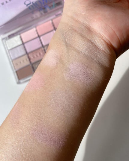 ソフトブラーリングアイパレット/wakemake/アイシャドウパレットを使ったクチコミ(5枚目)