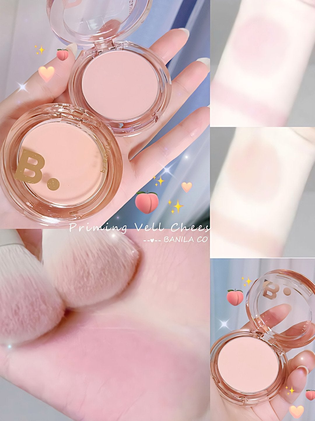 プライミング ベール チーク/B. by BANILA/パウダーチークを使ったクチコミ(4枚目)