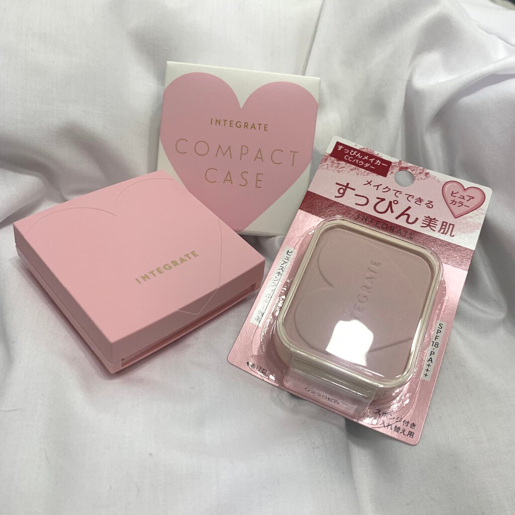 すっぴんメイカー CCパウダー/インテグレート/プレストパウダーを使ったクチコミ(1枚目)