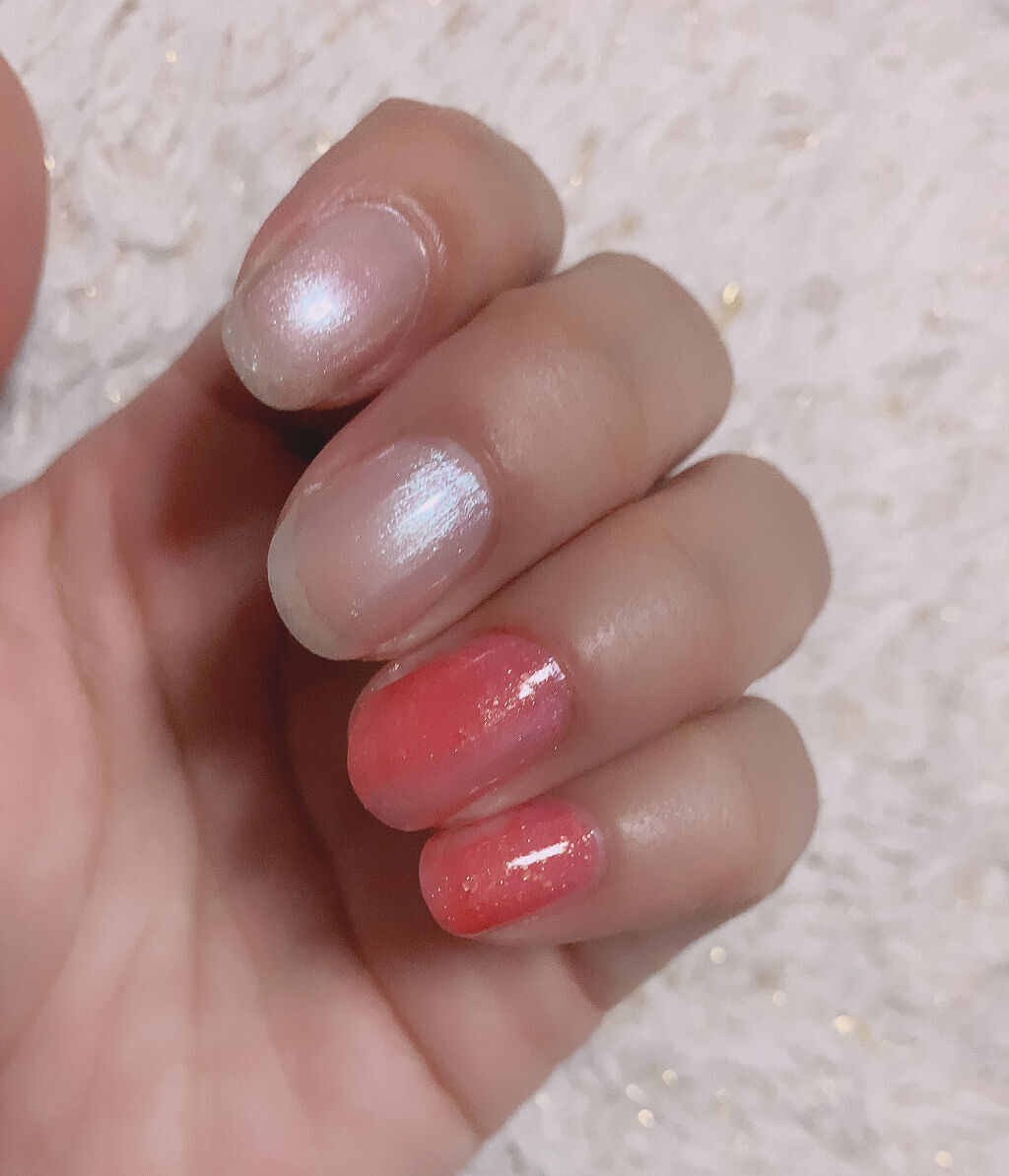 ネイルホリック Juicy color OR212/ネイルホリック/マニキュアを使ったクチコミ（3枚目）