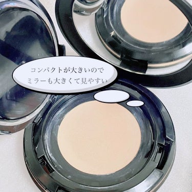 タンイドル ウルトラ ウェア スキンフィット メッシュクッション B-01/LANCOME/クッションファンデーションを使ったクチコミ（3枚目）