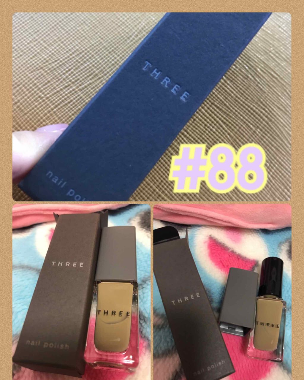 ネイルポリッシュ/THREE/マニキュアを使ったクチコミ(1枚目)