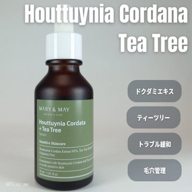 Houttuynia Cordata + Tea Tree Serum/MARY&MAY/洗顔フォームを使ったクチコミ（3枚目）